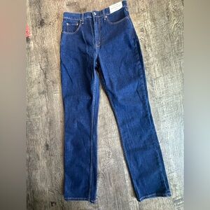 Abercrombie & Fitch Blue Straight Jeans Women’s size 28